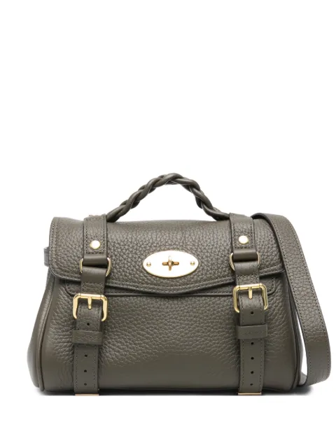 Mulberry mini Alexa leather cross body bag Green RL6595736Q749