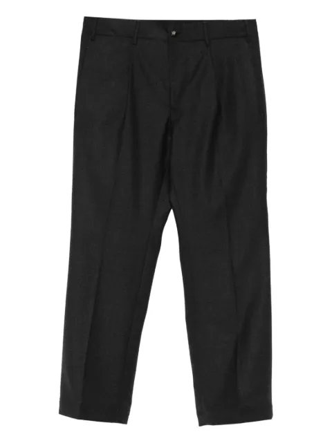 Dell'oglio pleated trousers Grey IRNOE3885