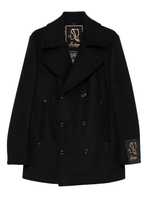 Sealup buttoned coat Blue 501827757