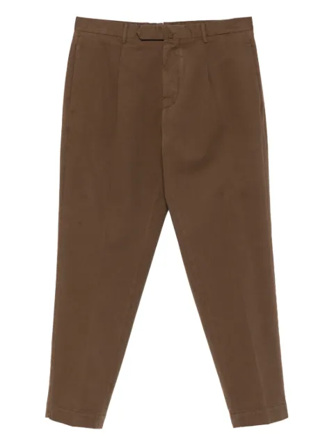 Dell'oglio pleated trousers Brown SCILLATCR3711