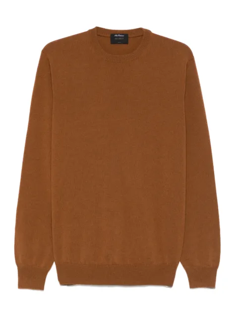 Dell'oglio crewneck long-sleeve sweater Brown GC1MLCA12R