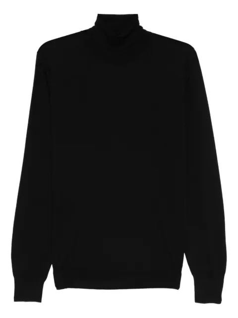 Dell'oglio turtleneck knitwear Black DV1MLCS18R