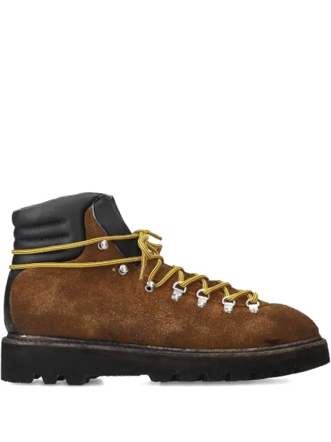 Premiata suede boots Brown 32122PANNOMISSIONSTNEROBARRETTGY