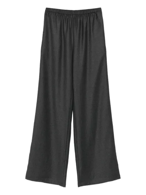 A.M.G. elastic-waist wool trousers Grey FW26P042
