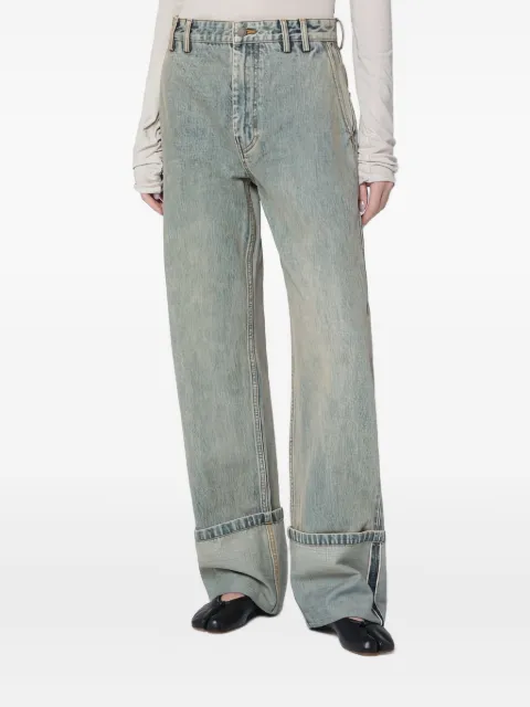 ENTIRE STUDIOS cuffed jeans Blue ESMW2511011DE