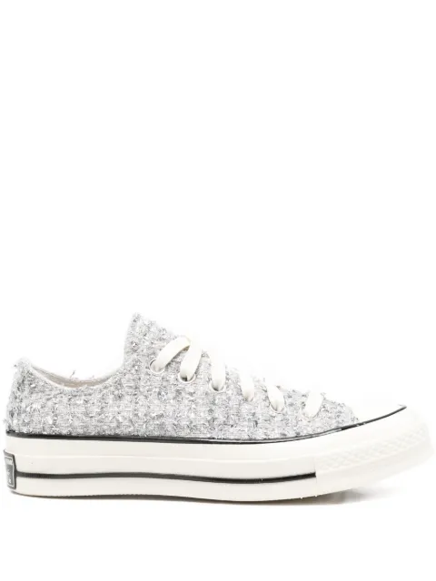 Converse Chuck 70 Ox textured sneakers Silver A14443C