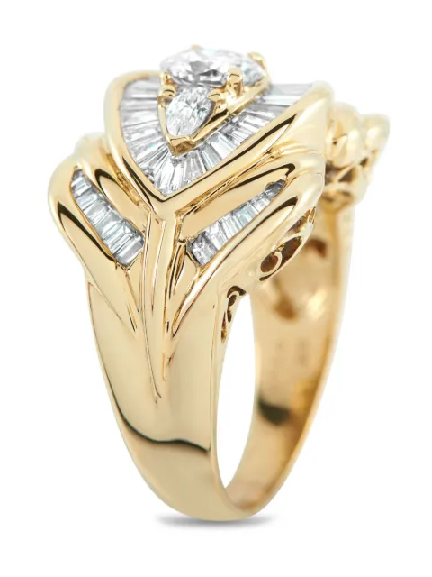 LB Exclusive 18K yellow gold diamond ring Gold MF37101725