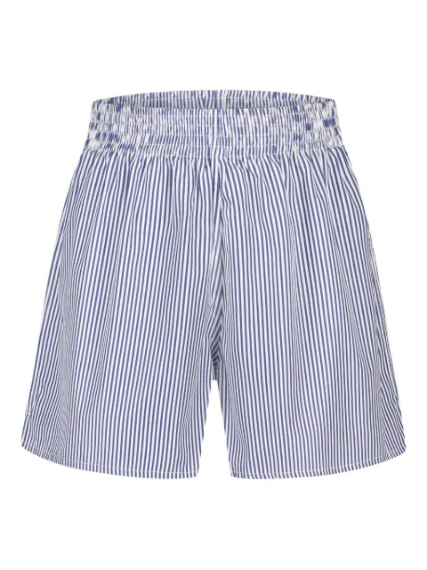 PARAMIDONNA Cora striped shorts Blue CR26CSSNB
