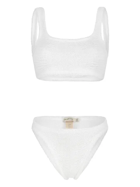 PARAMIDONNA Emily textured bikini White CR26EWM