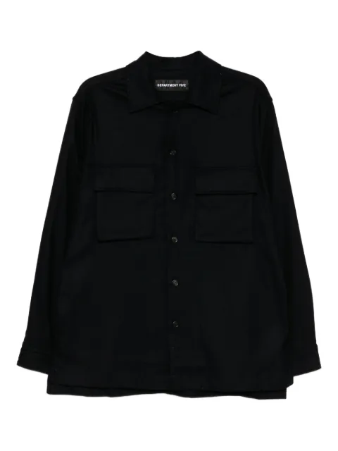 Department 5 button-up jacket Blue UC08251M2TS0136000816