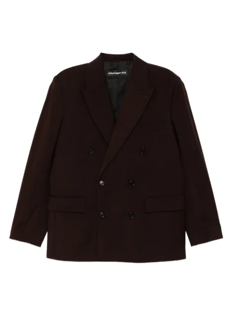 Department 5 double-breasted blazer Red UC07451M2TS018400409