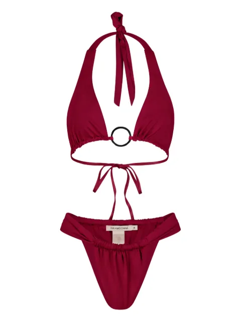 PARAMIDONNA Mirla ring bikini Red CR26MRB