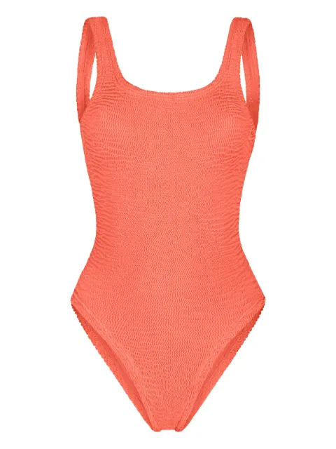 PARAMIDONNA Hailey textured swimsuit Orange CR26HS