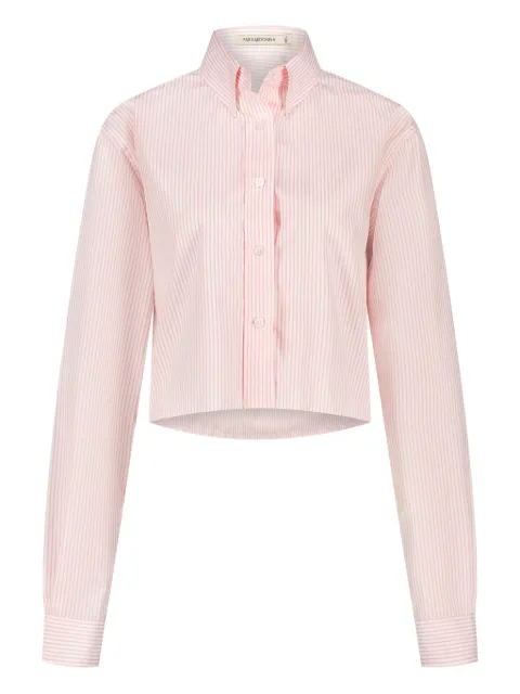 PARAMIDONNA Ida striped shirt Pink CR26ISSP