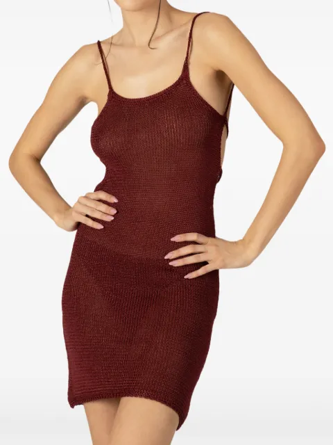 PARAMIDONNA Paloma crochet dress Red CR26PDB
