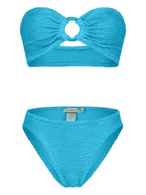 PARAMIDONNA Chloe ring two piece swimsuit Blue CR26CPB