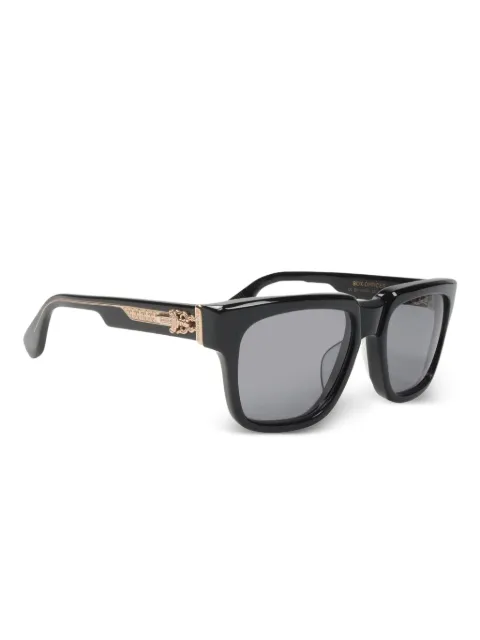Chrome Hearts Box-Officer sunglasses Black CHRM0407
