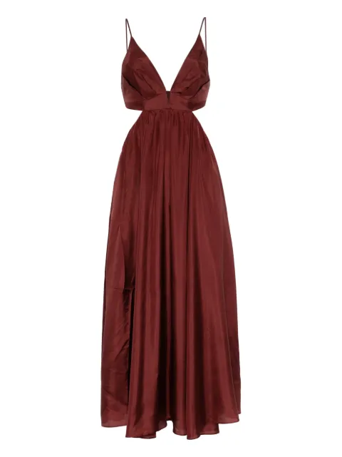 ZIMMERMANN cutout dress Brown 6877DRS262