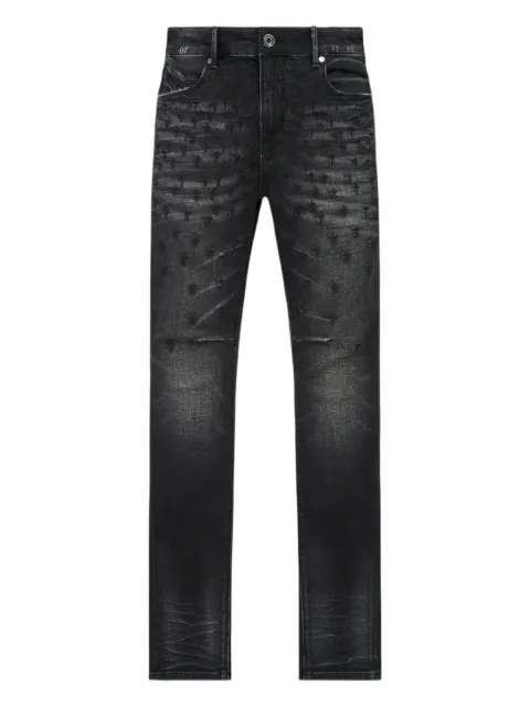 RTA cross embroidery bryant jeans Grey MLFQD1047B1205GFACS