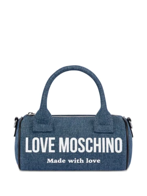 Love Moschino top-handle clutch bag Blue JC4061PP1OLG1