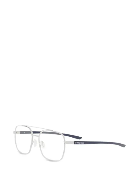 Tag Heuer Eyewear pilot-frame glasses Silver TH50036U