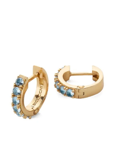 Emanuele Bicocchi embellished hoop earrings Gold OROACQMAREARCOPPIACDLE1CG