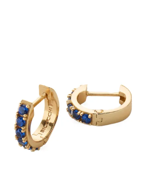 Emanuele Bicocchi embellished hoop earrings Gold GOLDBLUEEARCOPPIACDLE1CG