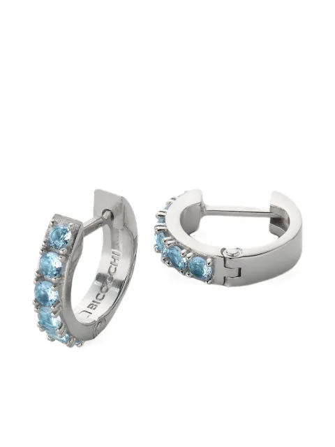 Emanuele Bicocchi embellished hoop earrings Silver ACQMAREARCOPPIACDLE1C