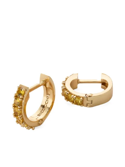 Emanuele Bicocchi embellished hoop earrings Gold GOLDCITRINEEARCOPPIACDLE1CG
