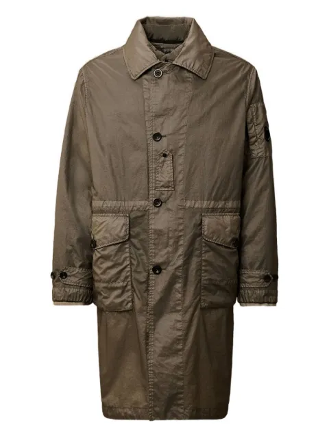 C.P. Company button patch-pocket coat Grey 19CMOW266A110449G921