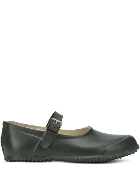 Superga buckled-strap ballet flats Green S3143IWA0K
