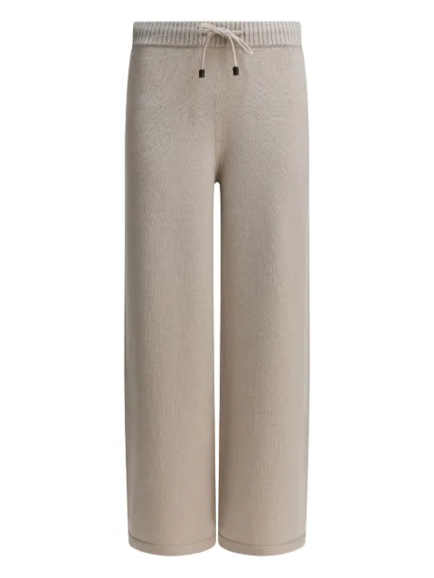Drumohr drawstring-fastening trousers Neutrals L8K771N112ALPACA