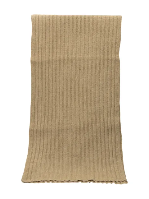 VIETTI MERCHANDISE ribbed scarf Neutrals ASCOSTEFF7E760