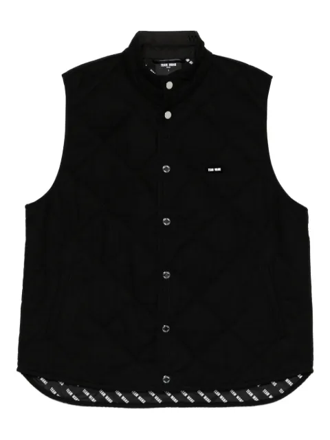 TEAM WANG design The Original 1 quilted gilet Black TWOG01A443
