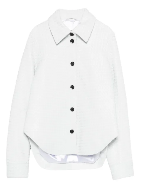 Manokhi Demi textured shirt White MANO675