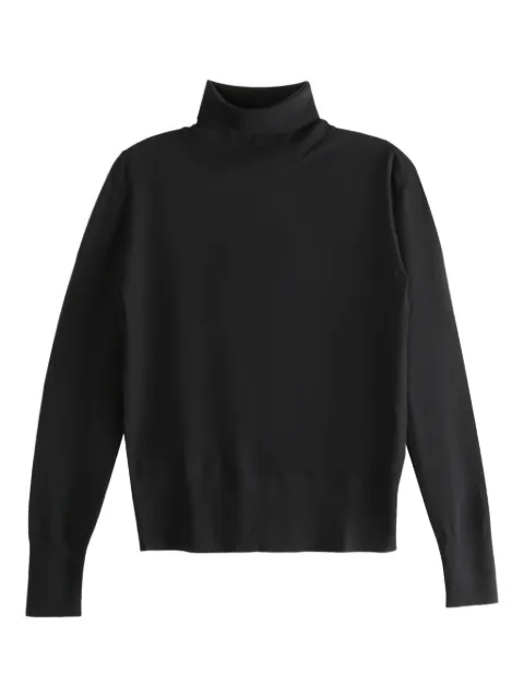 SAPIO N 11 Wish ribbed hem jumper Black N11WISHB