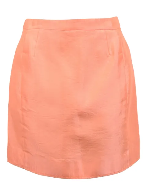 Balenciaga Pre-Owned A-line mini skirt Orange TONPUHKCL466090W