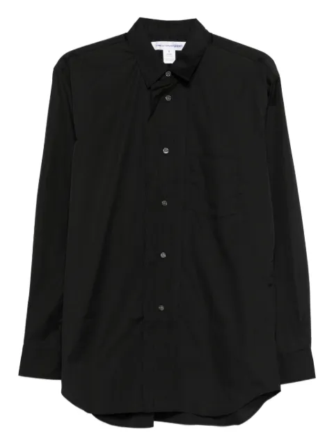 Comme Des Garçons Shirt chest-pocket long-sleeves shirt Black FPB040W25