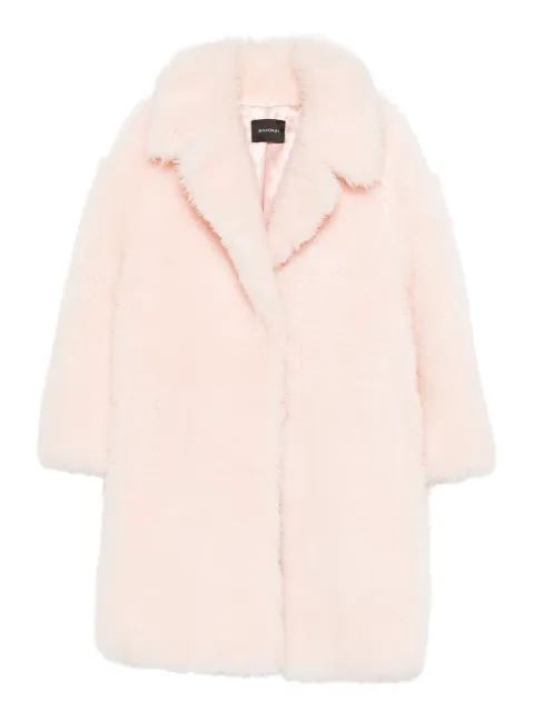 Manokhi collared coat Pink MANO676