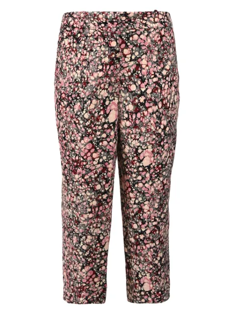 Victoria Beckham printed trousers Black NAPPUHKCL424919W