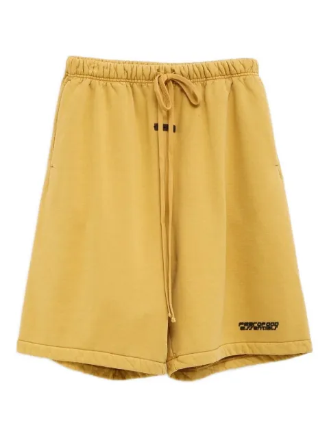 FEAR OF GOD ESSENTIALS Relaxed drawstring track shorts Yellow 160HO254712F