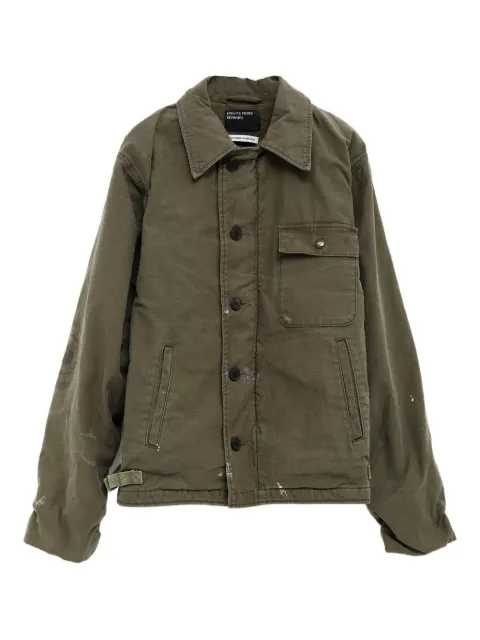Enfants Riches Déprimés buttoned pocket jacket Green 030556