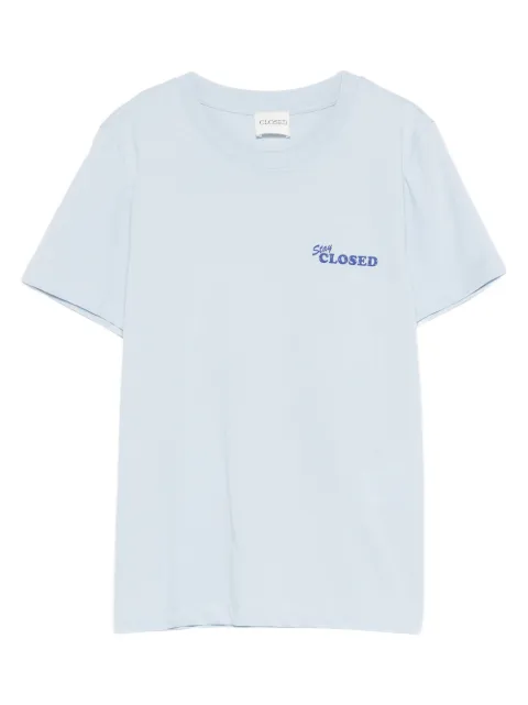 Closed logo-print T-shirt Blue C9520144HPR