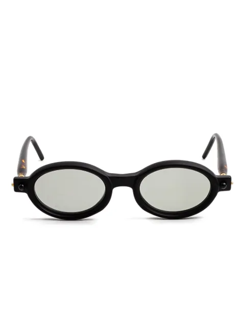 Kuboraum P6 oval-frame sunglasses Black P6