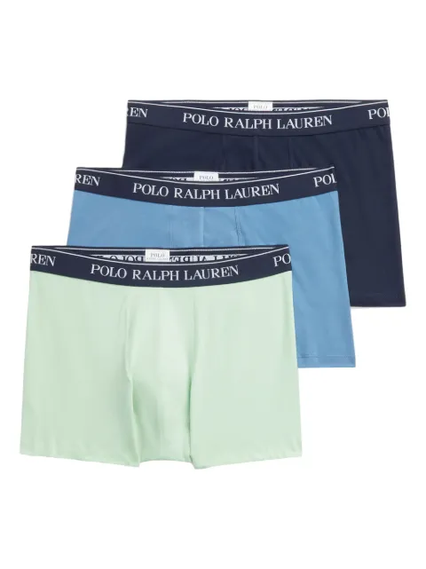 Polo Ralph Lauren logo waistband boxers (pack of three) Green 714830299117