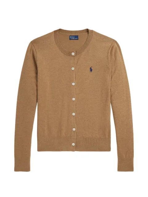 Polo Ralph Lauren long-sleeve buttoned cardigan Brown 211971871007