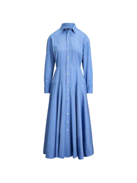 Polo Ralph Lauren pinstripe midi dress Blue 211A96356001