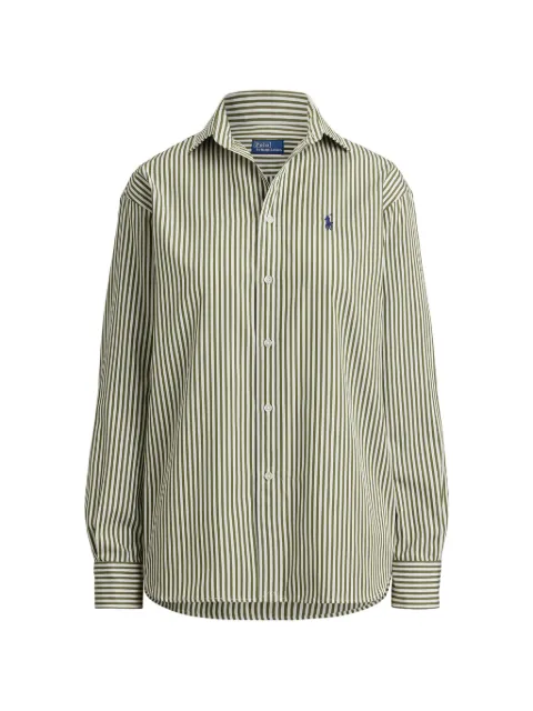 Polo Ralph Lauren striped collared shirt Green 211910743503