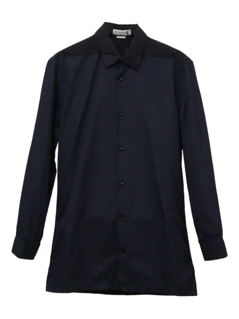 Balenciaga Pre-Owned button-fastening shirt Blue MRPPUHKCL368116M