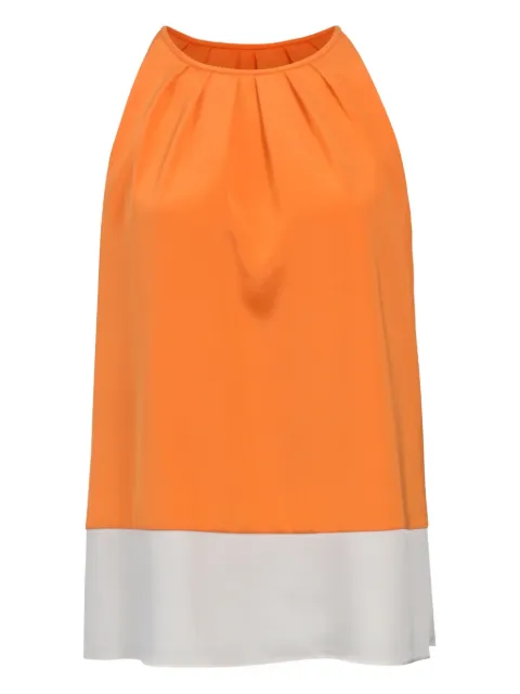 Theory 610 mm halter two-tone top Orange NAPPUHKCL372277W